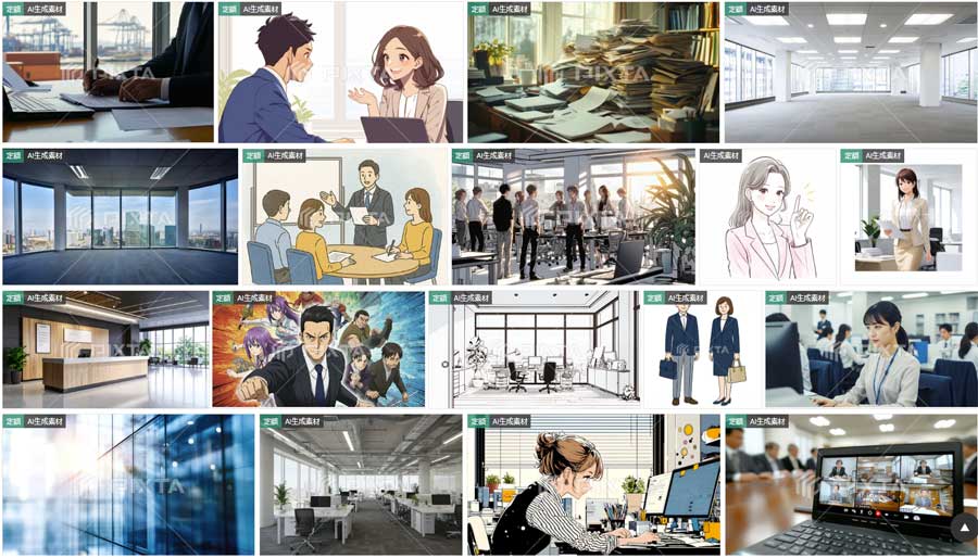 PIXTA公式サイト画像販売ページ